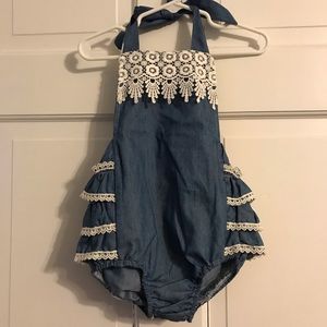 Boutique bubble romper.